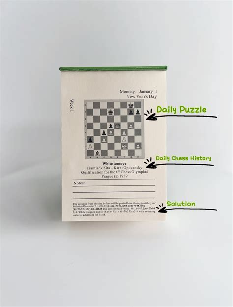 Chess Calendar .